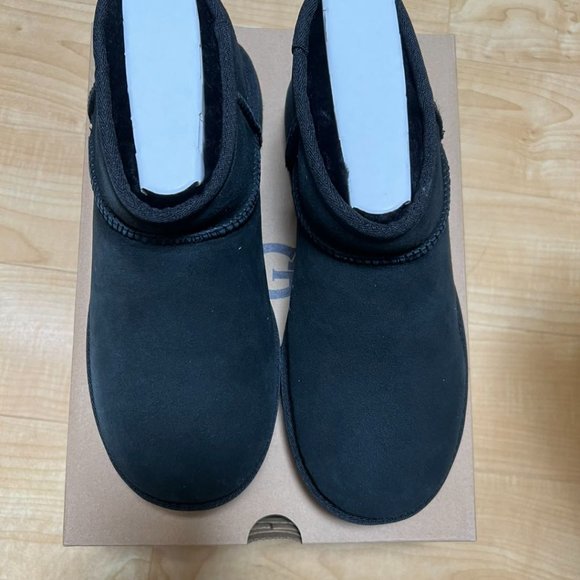 UGG Classic Ultra Mini Boot Black (Women's) - Picture 5 of 7